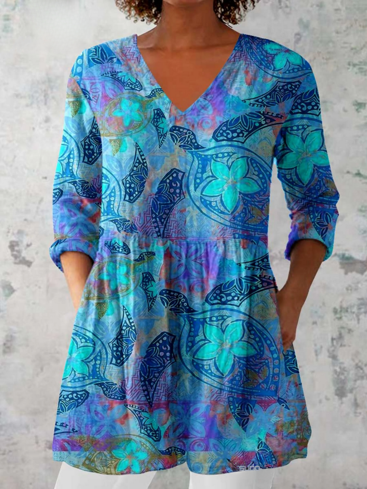 Ninetta | Blusa Lunga Fantasia