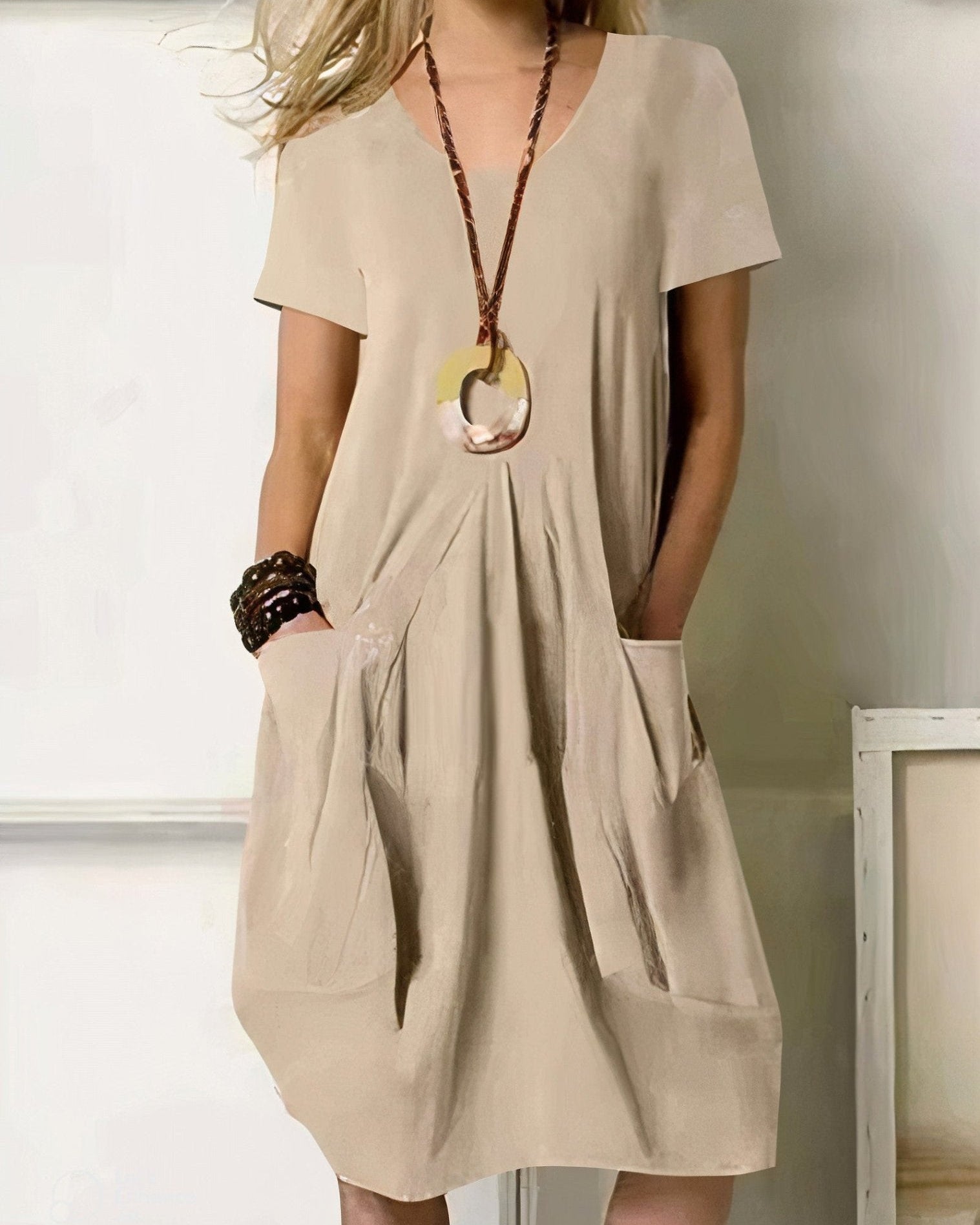 Samanta | Abito Casual con Tasche