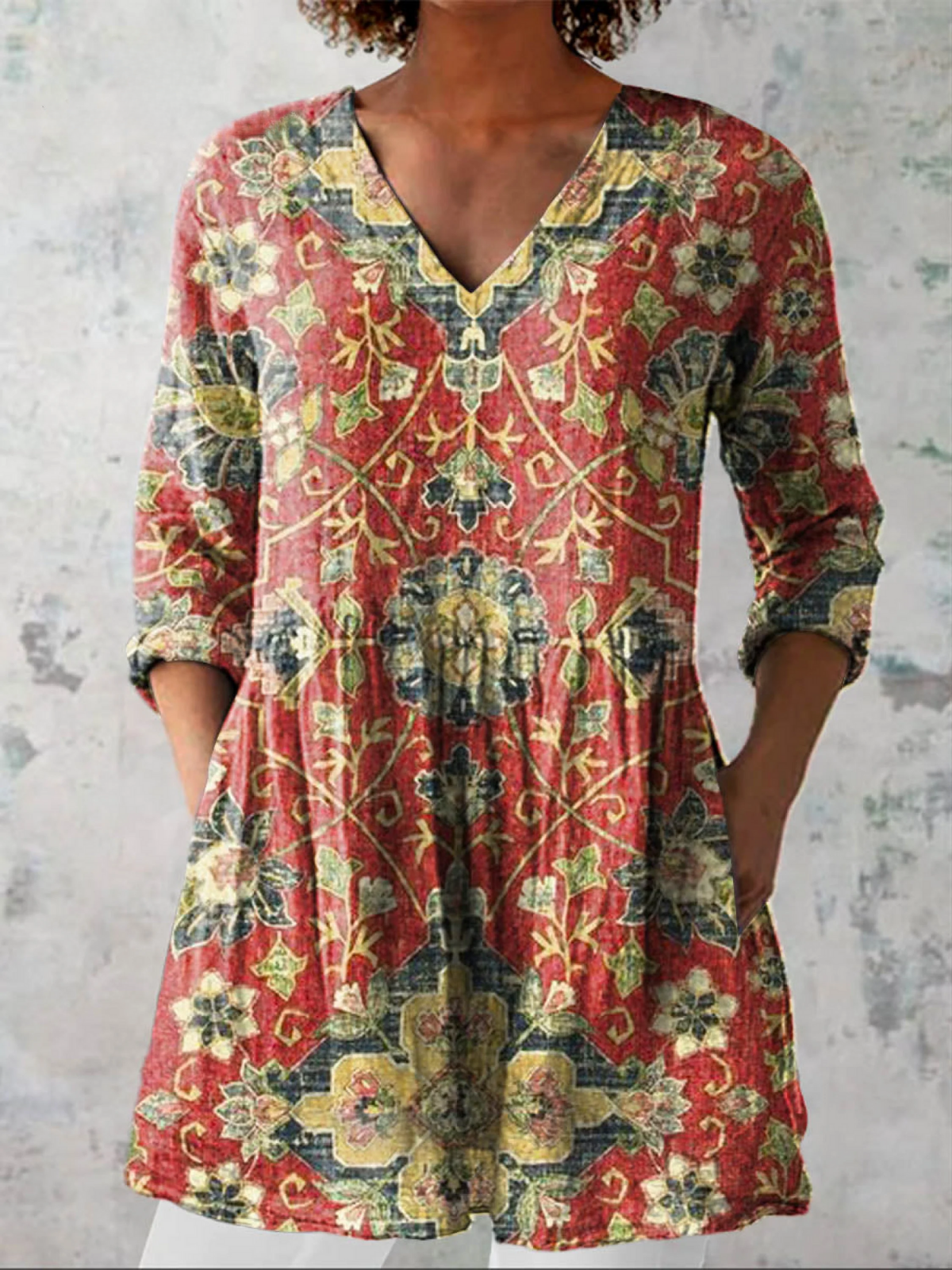 Pina | Blusa Lunga Fantasia