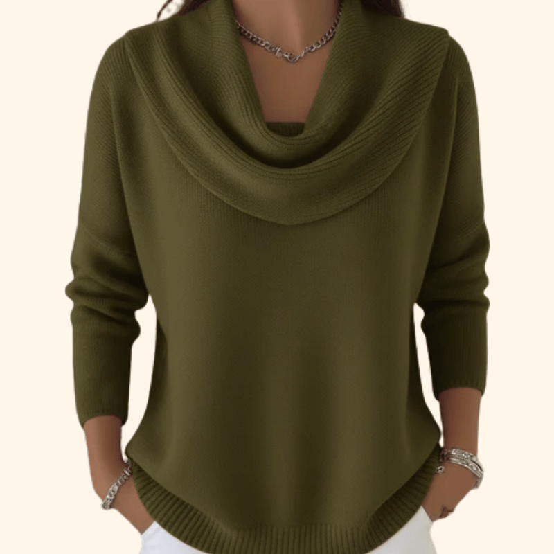 Roslyn | Maglione Elegante con Collo Morbido