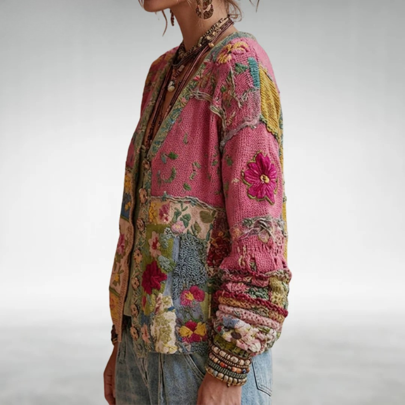 Magui | Cardigan Boho Patchwork