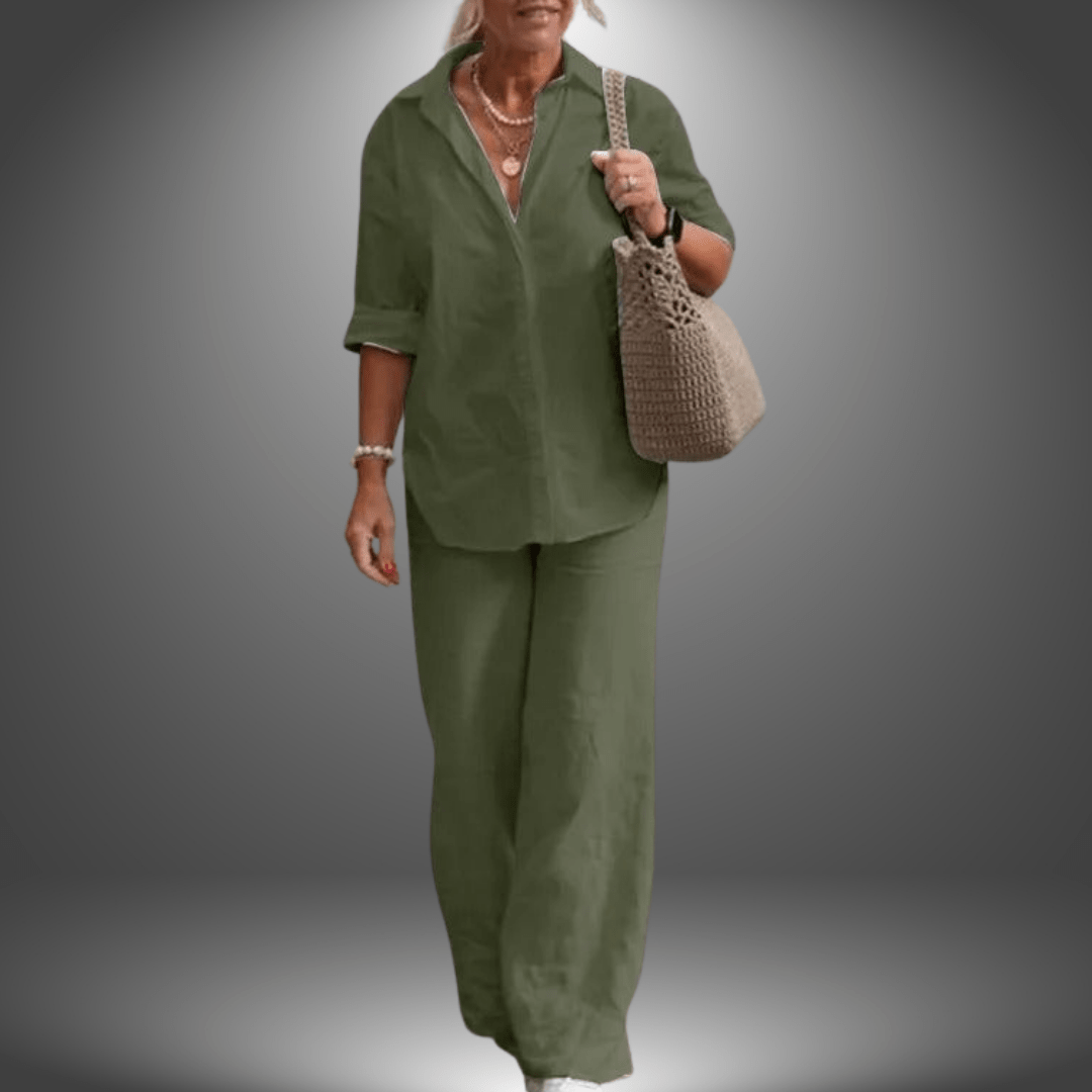 Aurora | Completo chic in cotone