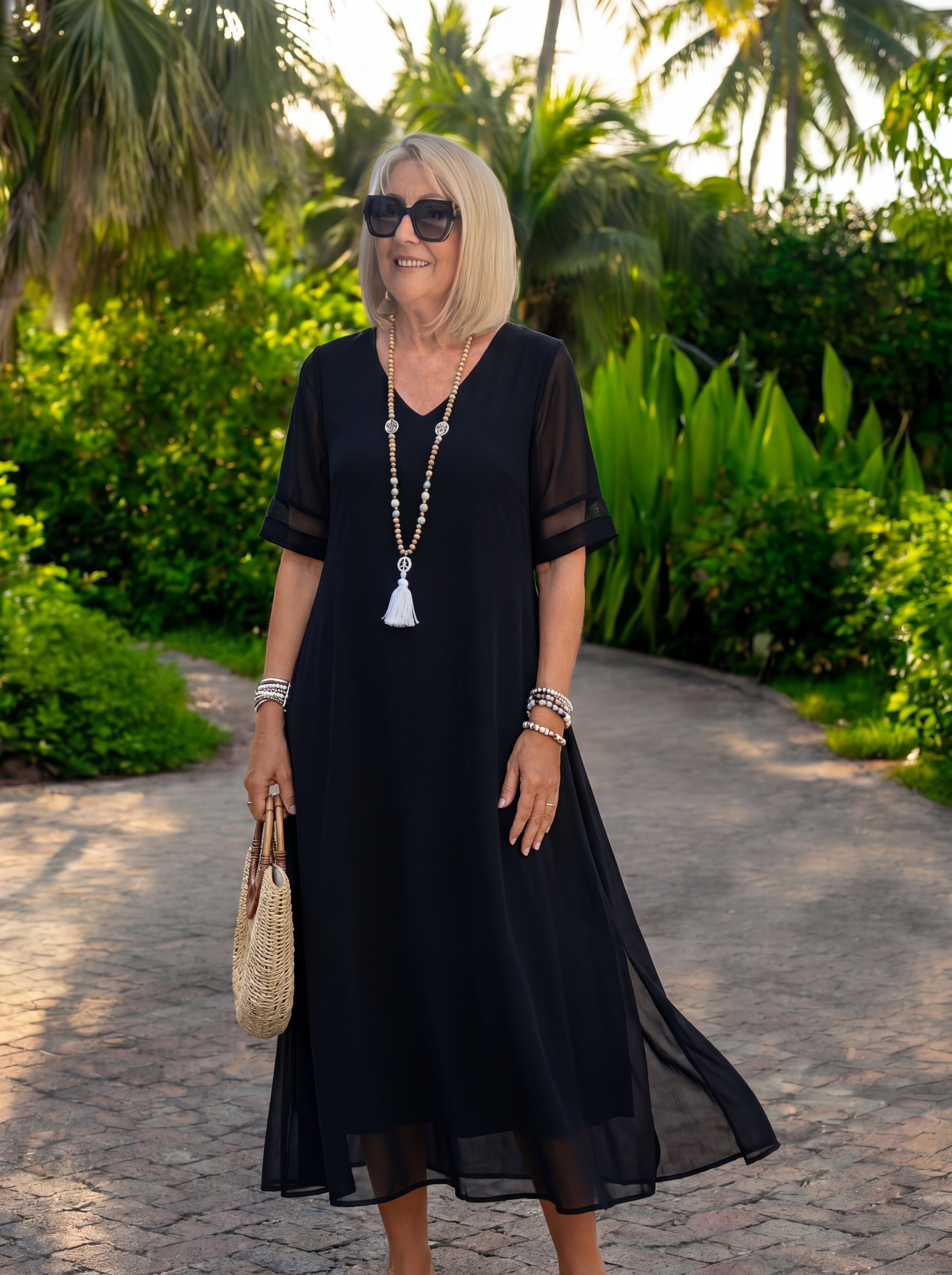 Nicoletta | Abito Midi Eleganza Essenziale
