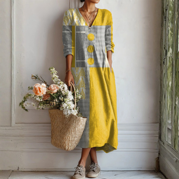 Emma™ - Vestito in Lino Informale