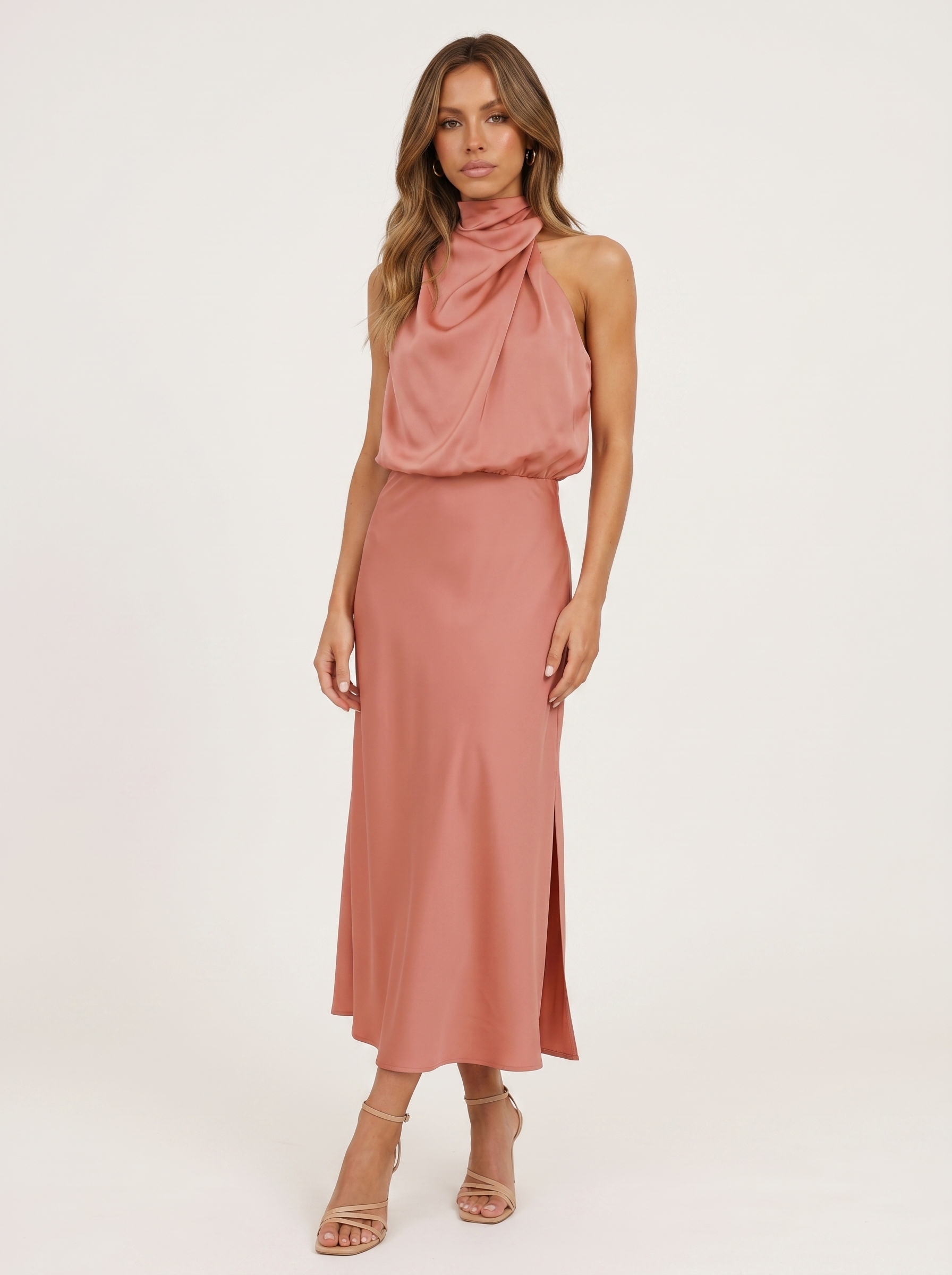 Sabrina | Abito Halter Eleganza Raffinata