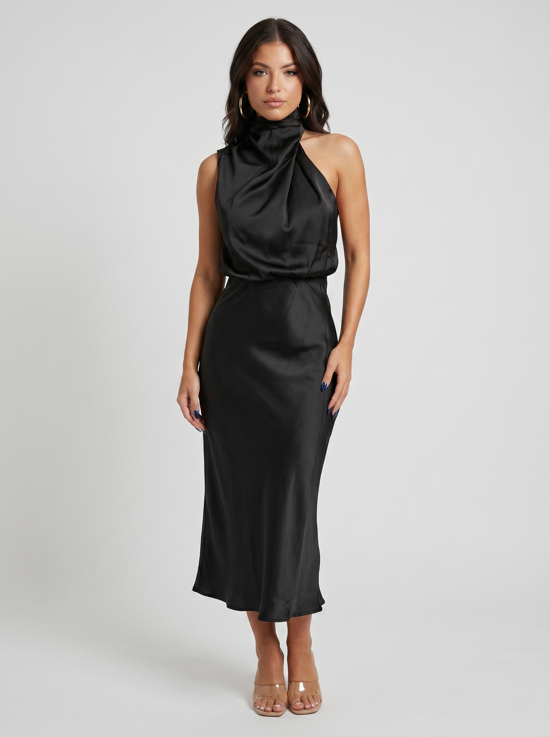 Sabrina | Abito Halter Eleganza Raffinata