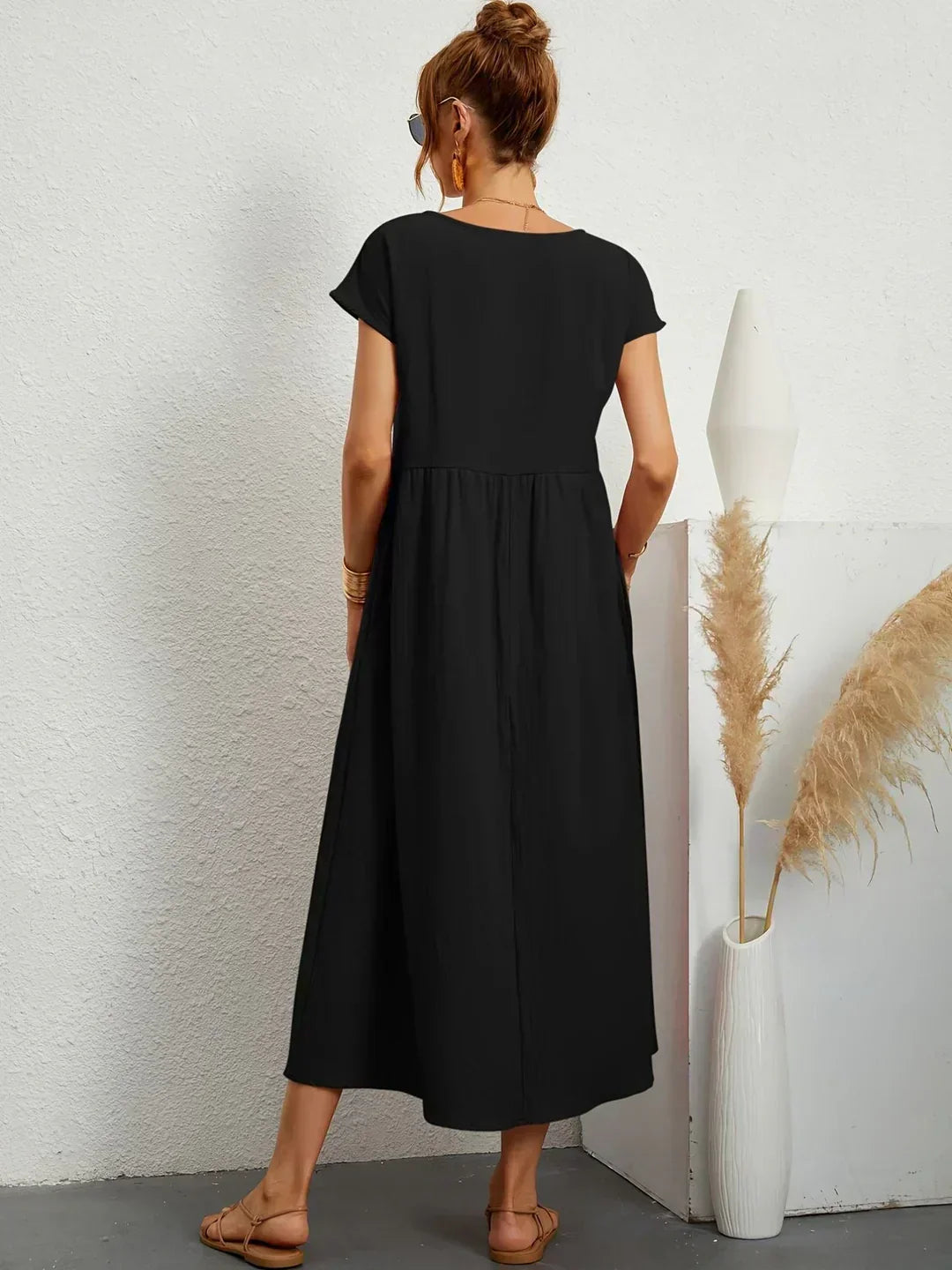 Gabrielle | Abito Midi Elegante e Fluido