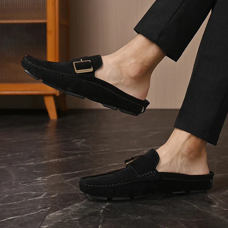 Isabella | Mules Mocassino con Fibbia