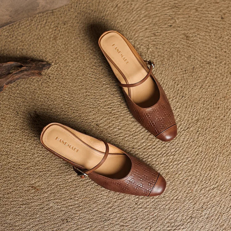 Liana | Mules Mary Jane con Tacco
