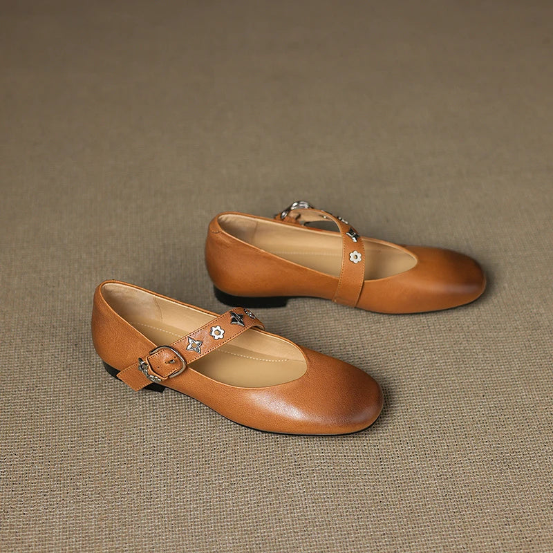 Kylen | Ballerine Mary Jane con Borchie