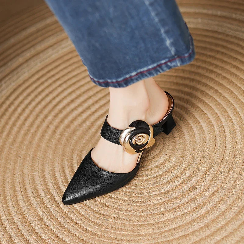 Alexis | Mules a Punta con Rosa