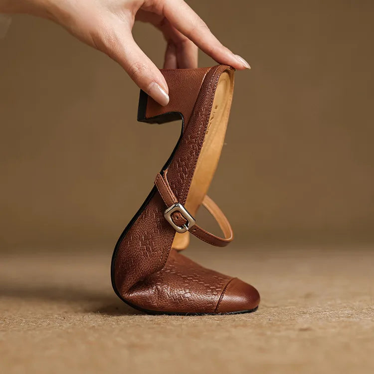 Liana | Mules Mary Jane con Tacco