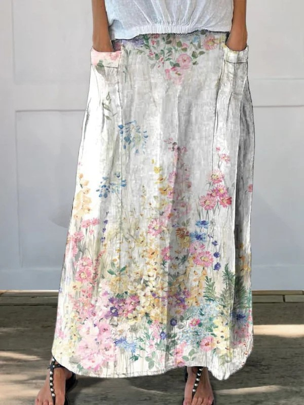 Tersilla | Gonna Maxi Floreale