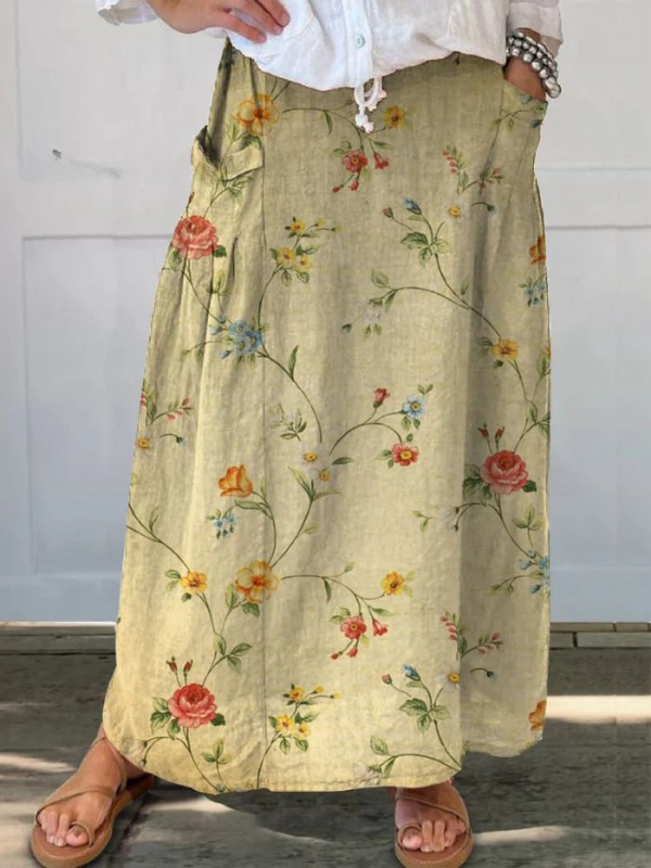 Vanda | Gonna Maxi Floreale
