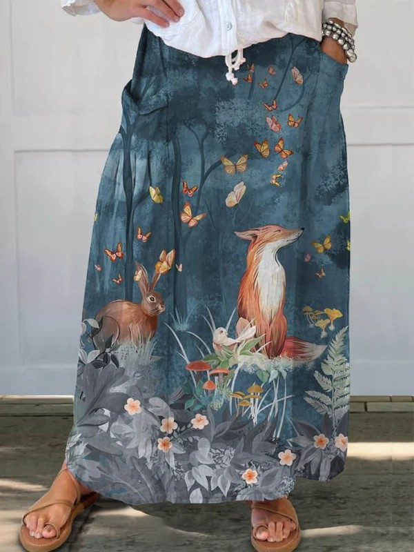 Severa | Gonna Maxi Fantasia Bosco
