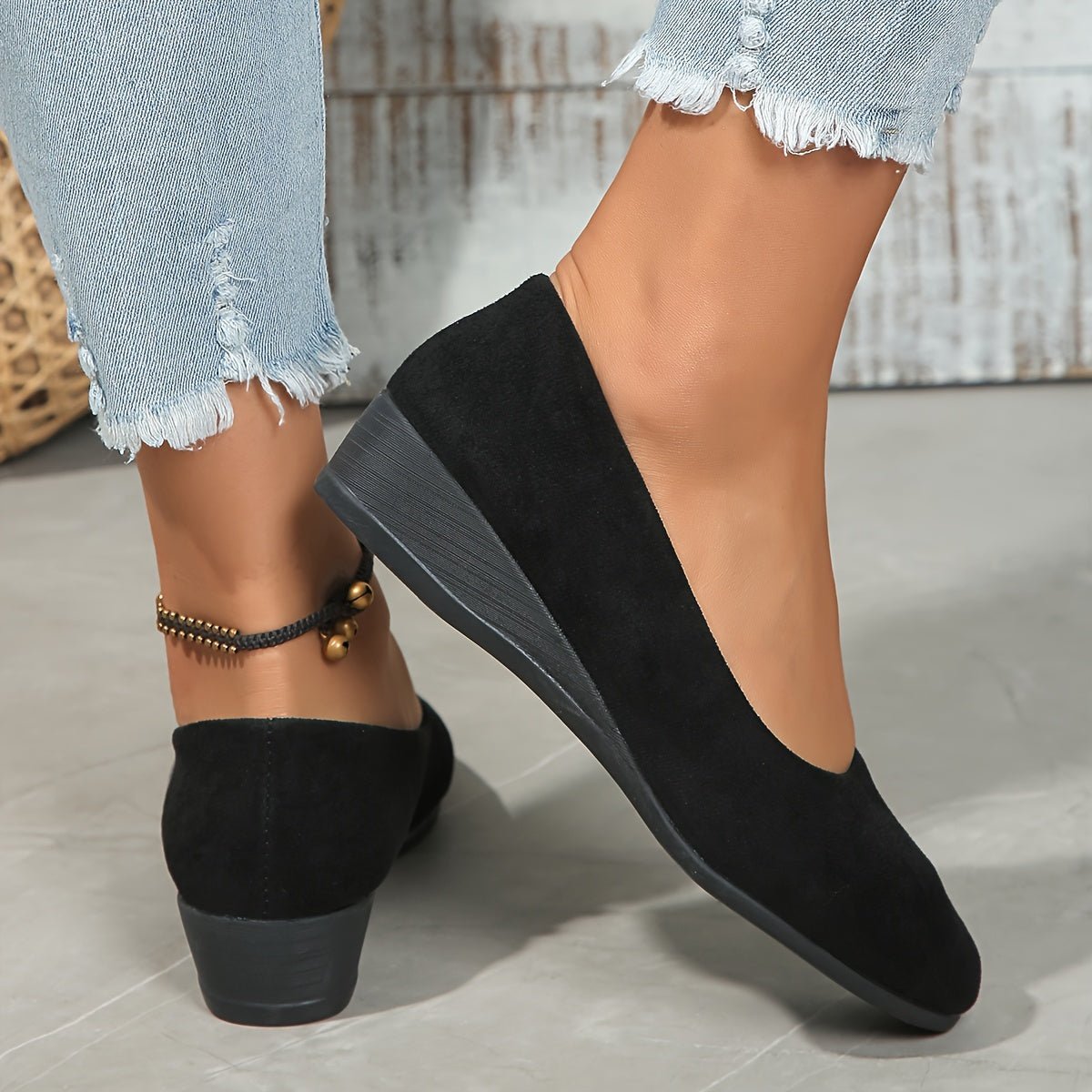 Éliane | Ballerine con Zeppa Comfortevole