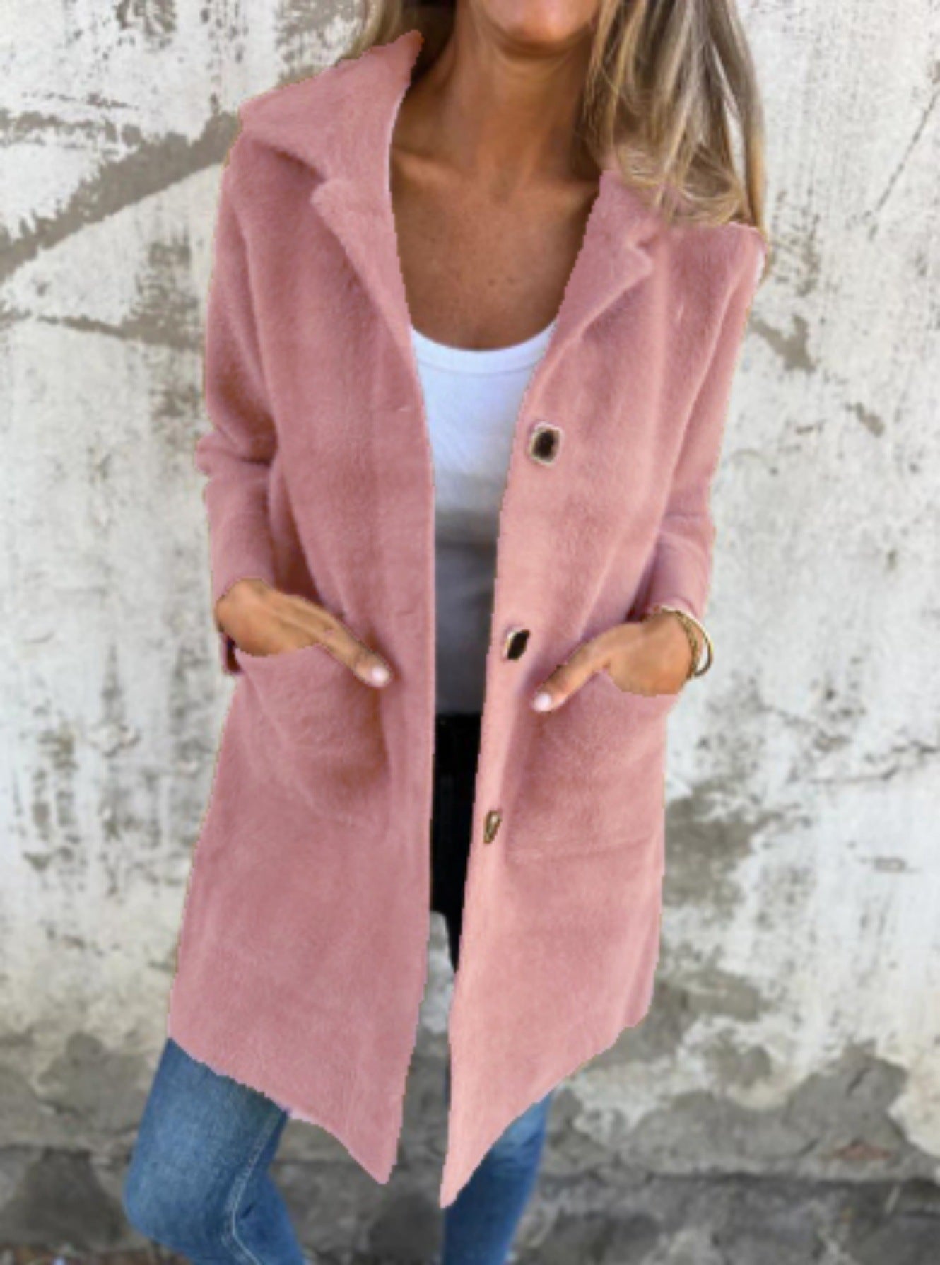Marce | Cappotto Elegante a Maglia Grossa