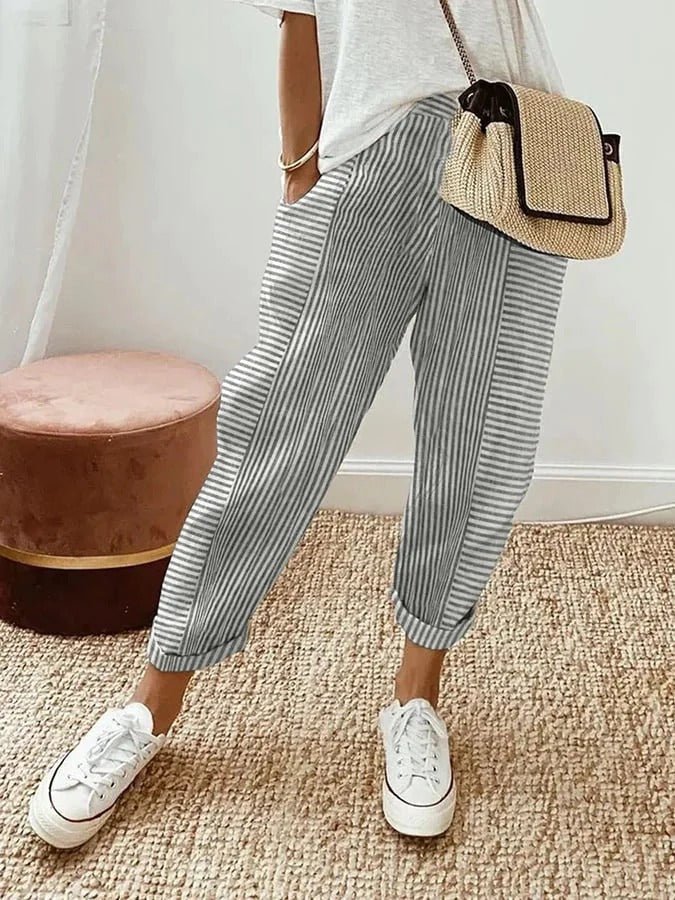 Lore | Pantaloni a righe Lore