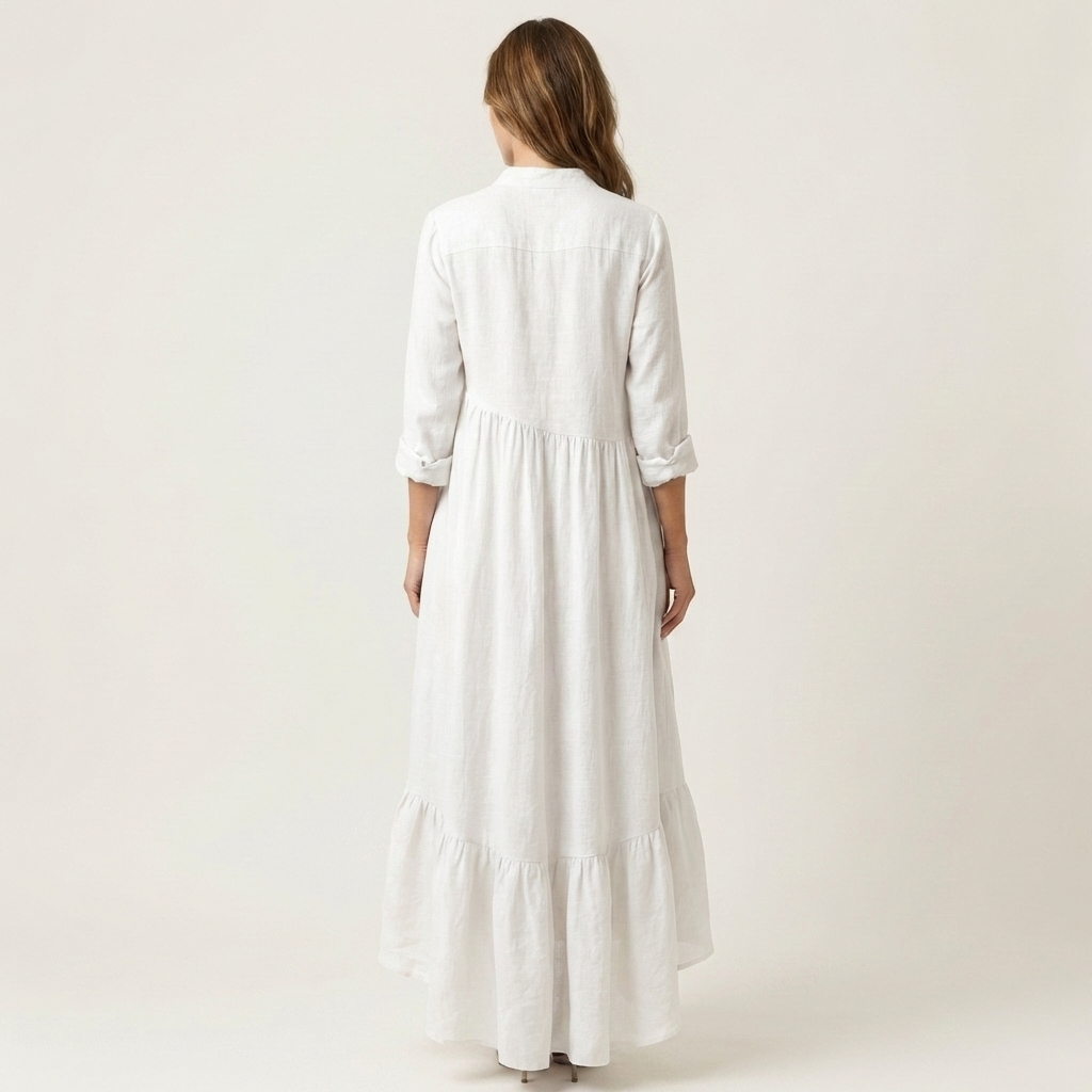 Dalila | Abito Maxi con Volant