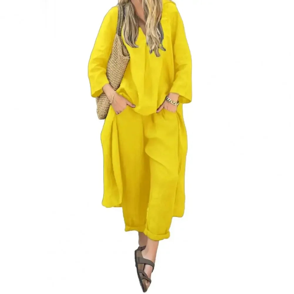 Nicole | Completo Elegante con Tunica e Pantaloni