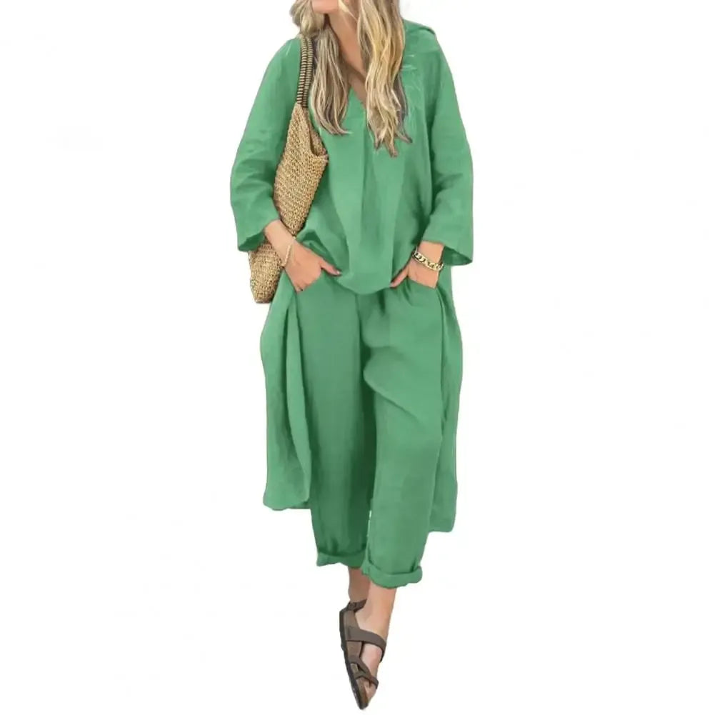 Nicole | Completo Elegante con Tunica e Pantaloni