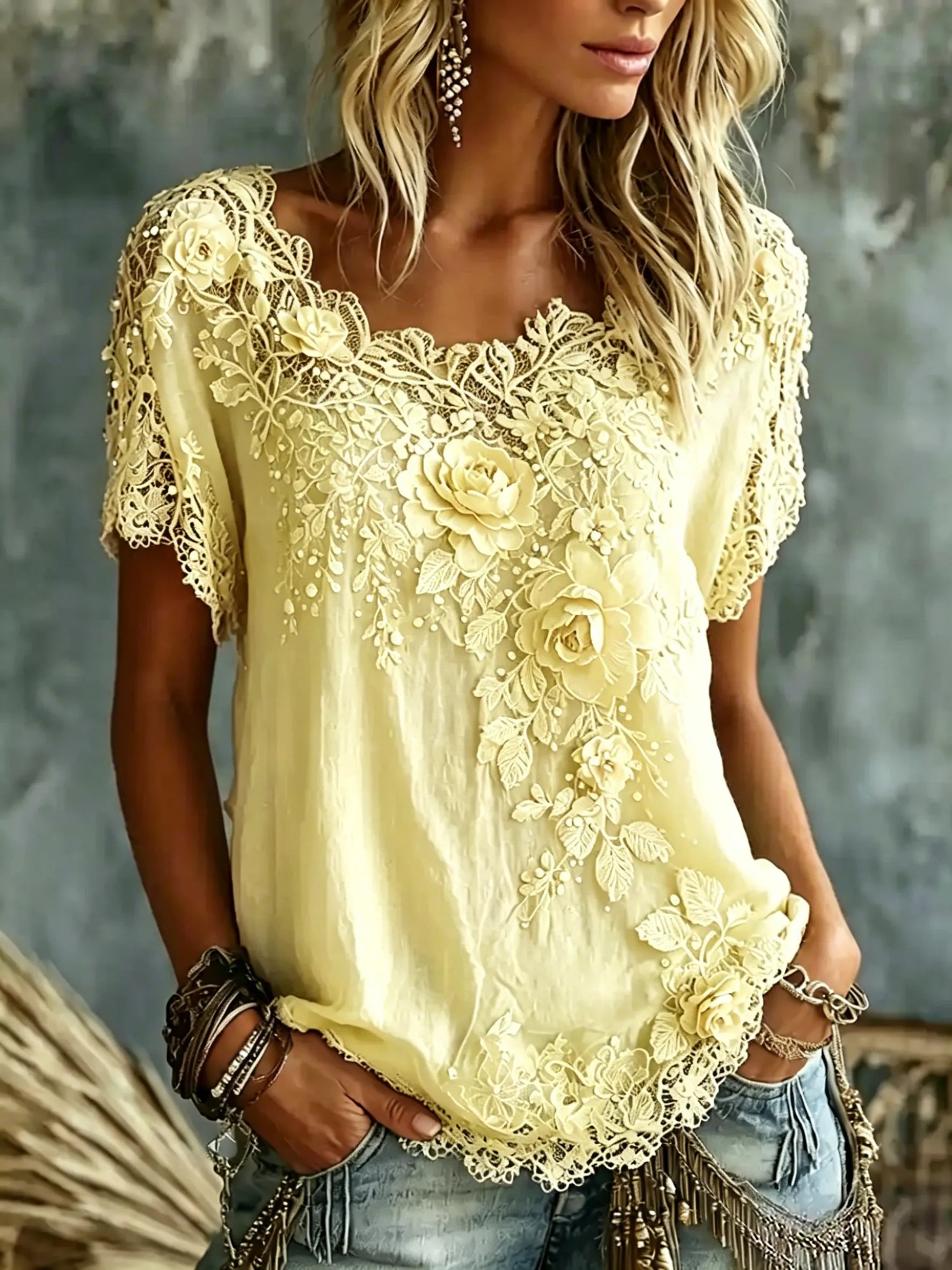 Patrizia | Blusa Floreale Elegante