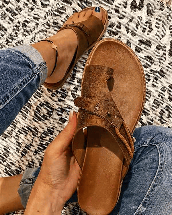 Delia | Sandali Comfort Naturale