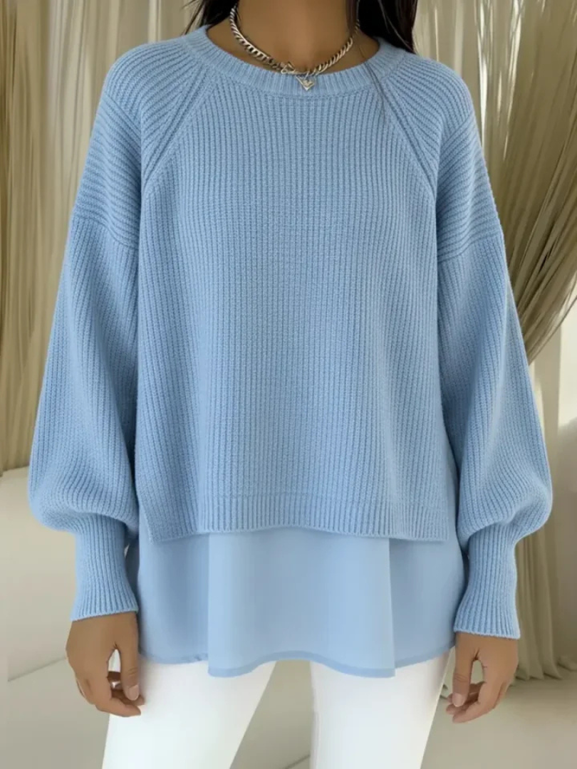 Elettra | Maglione Effetto Sovrapposto
