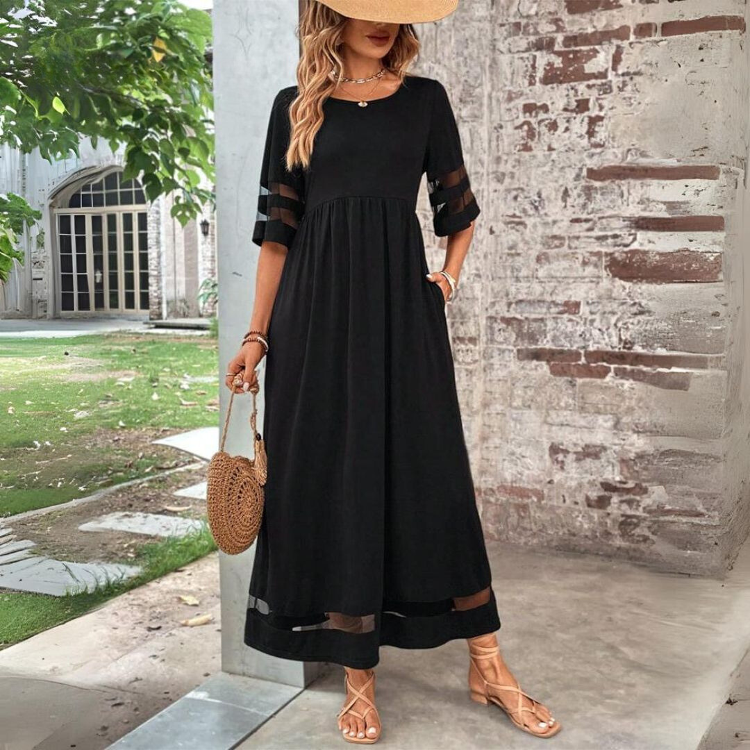 Nicoletta | Abito Midi Eleganza Essenziale