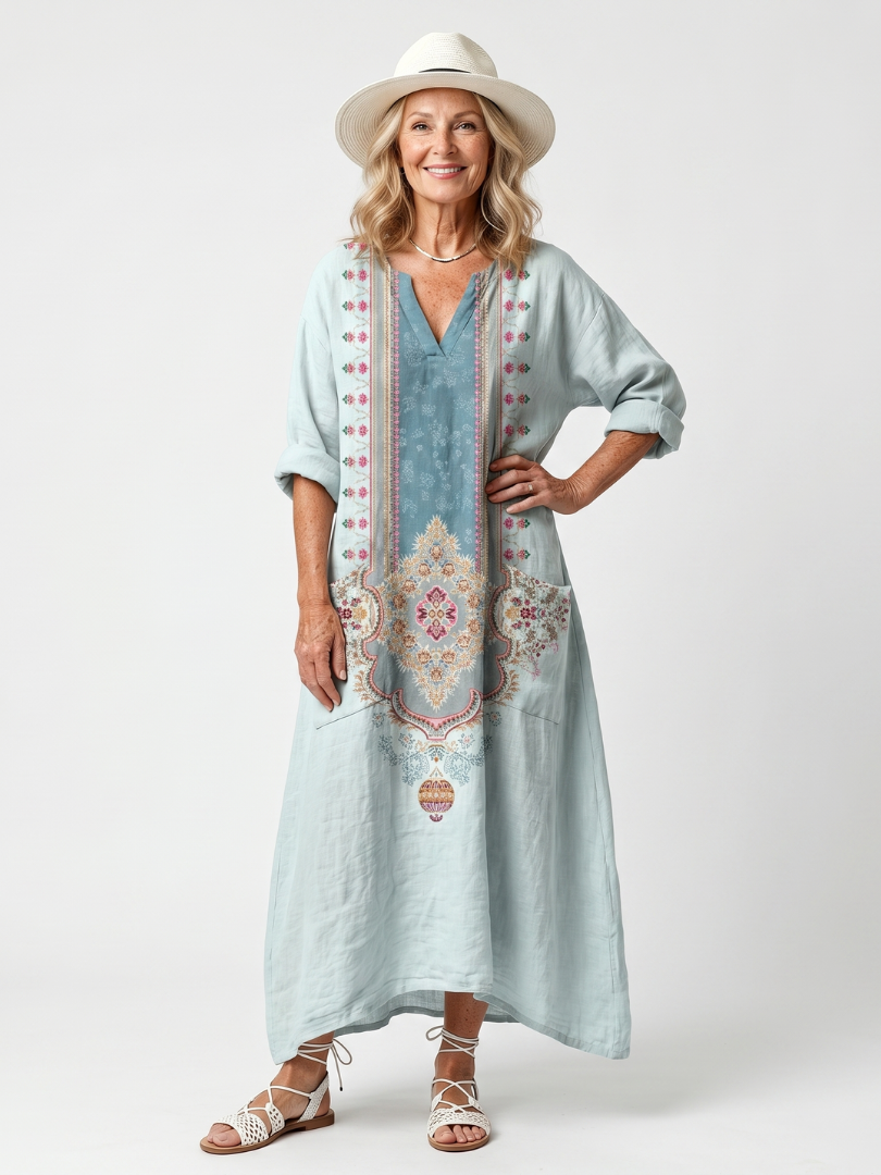 Vanessa | Abito Oversize Ricamato