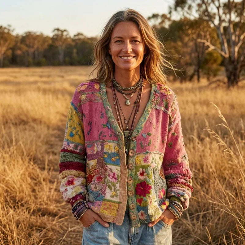 Magui | Cardigan Boho Patchwork