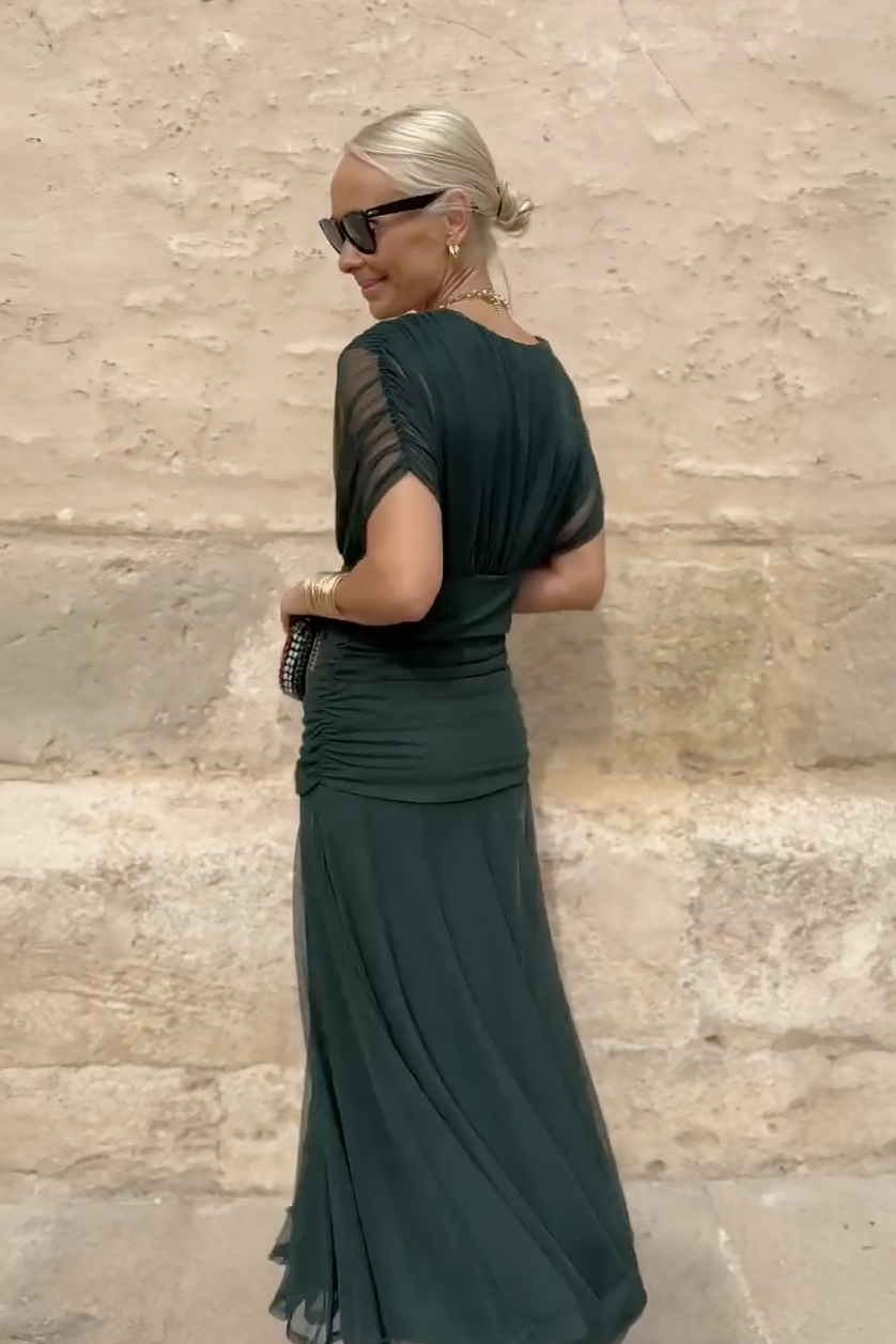 Carmelina | Abito Elegante con Scollo a V