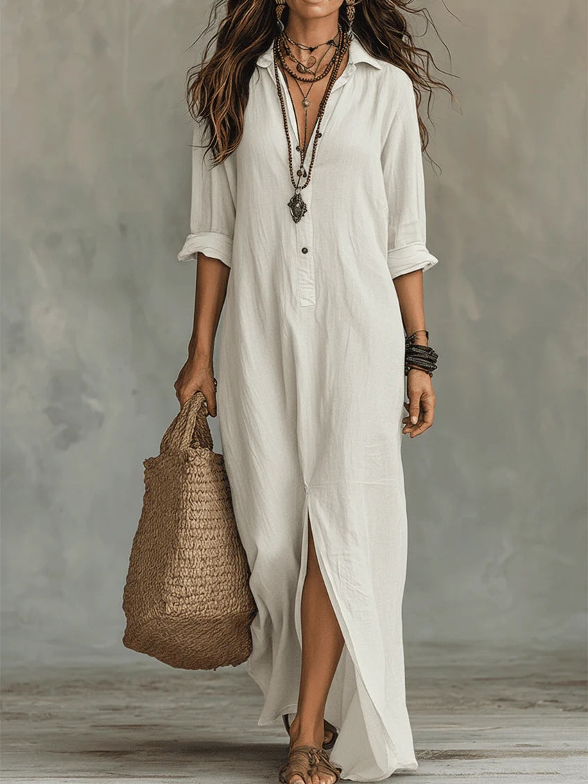 Alessia | Abito Maxi Boho Chic