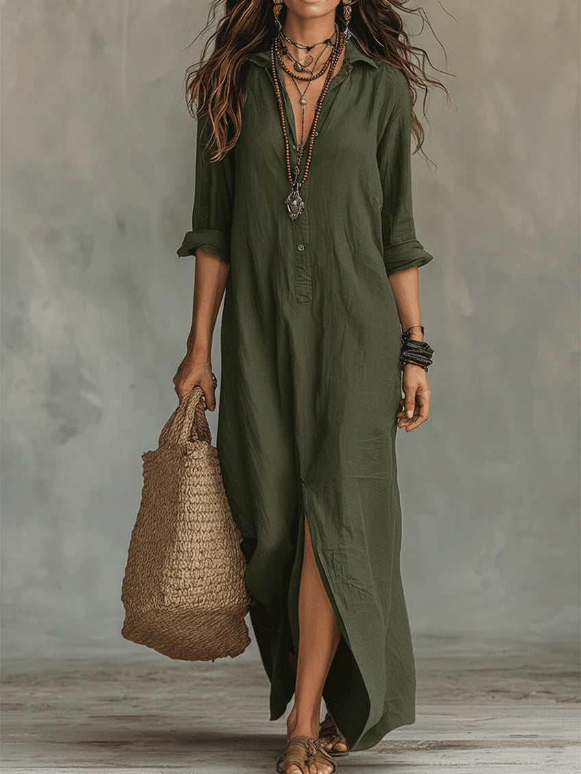 Alessia | Abito Maxi Boho Chic