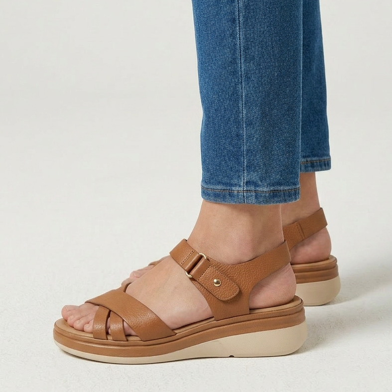 Valentina | Sandali Comfort Naturale