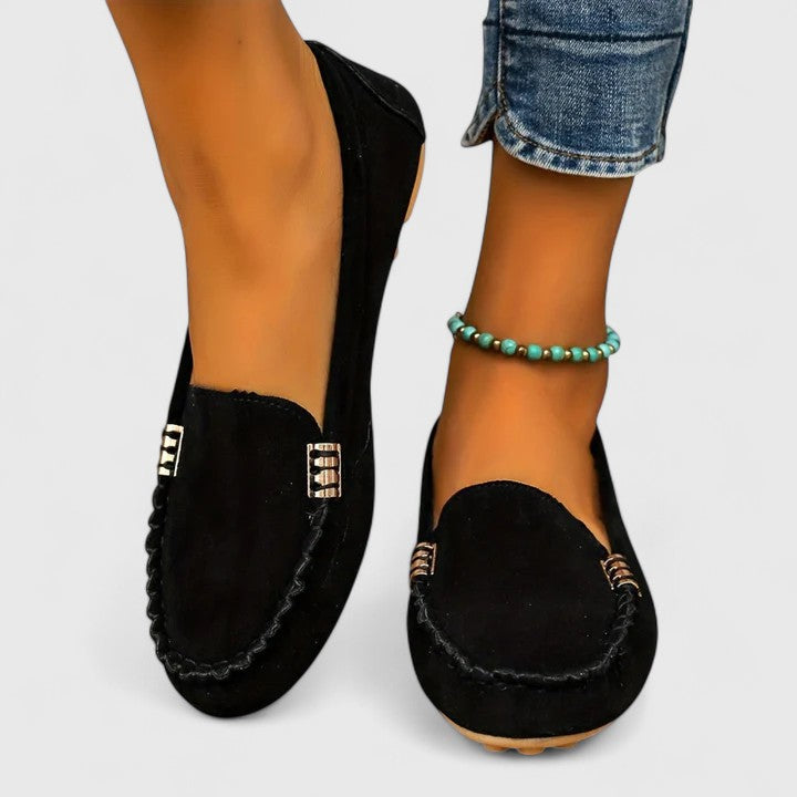 Noella | Mocassini Slip-On con Dettaglio Metallico