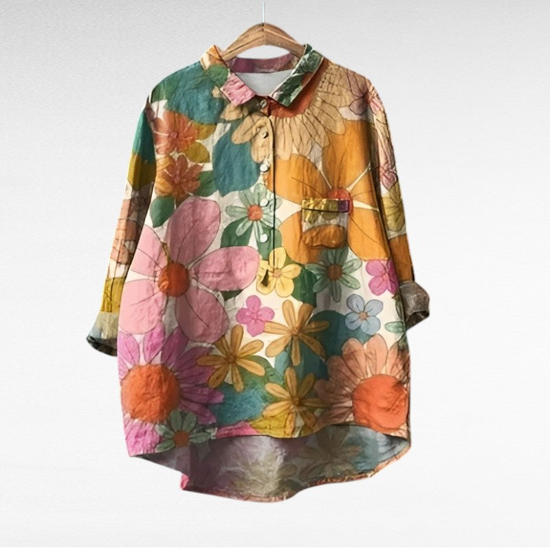 Ottavia | Blusa Estiva Elegante in Lino