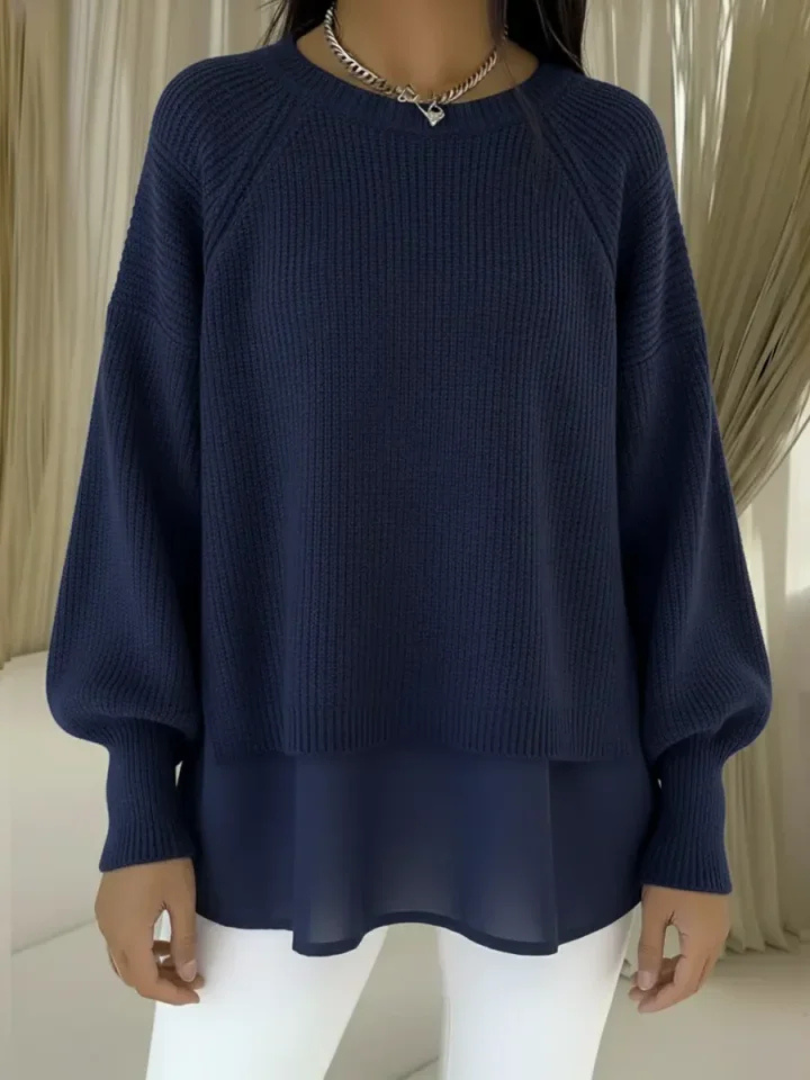 Elettra | Maglione Effetto Sovrapposto