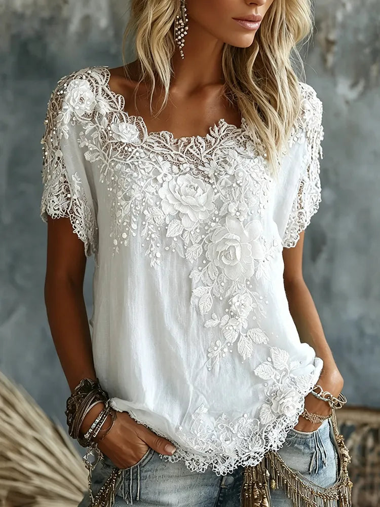 Patrizia | Blusa Floreale Elegante