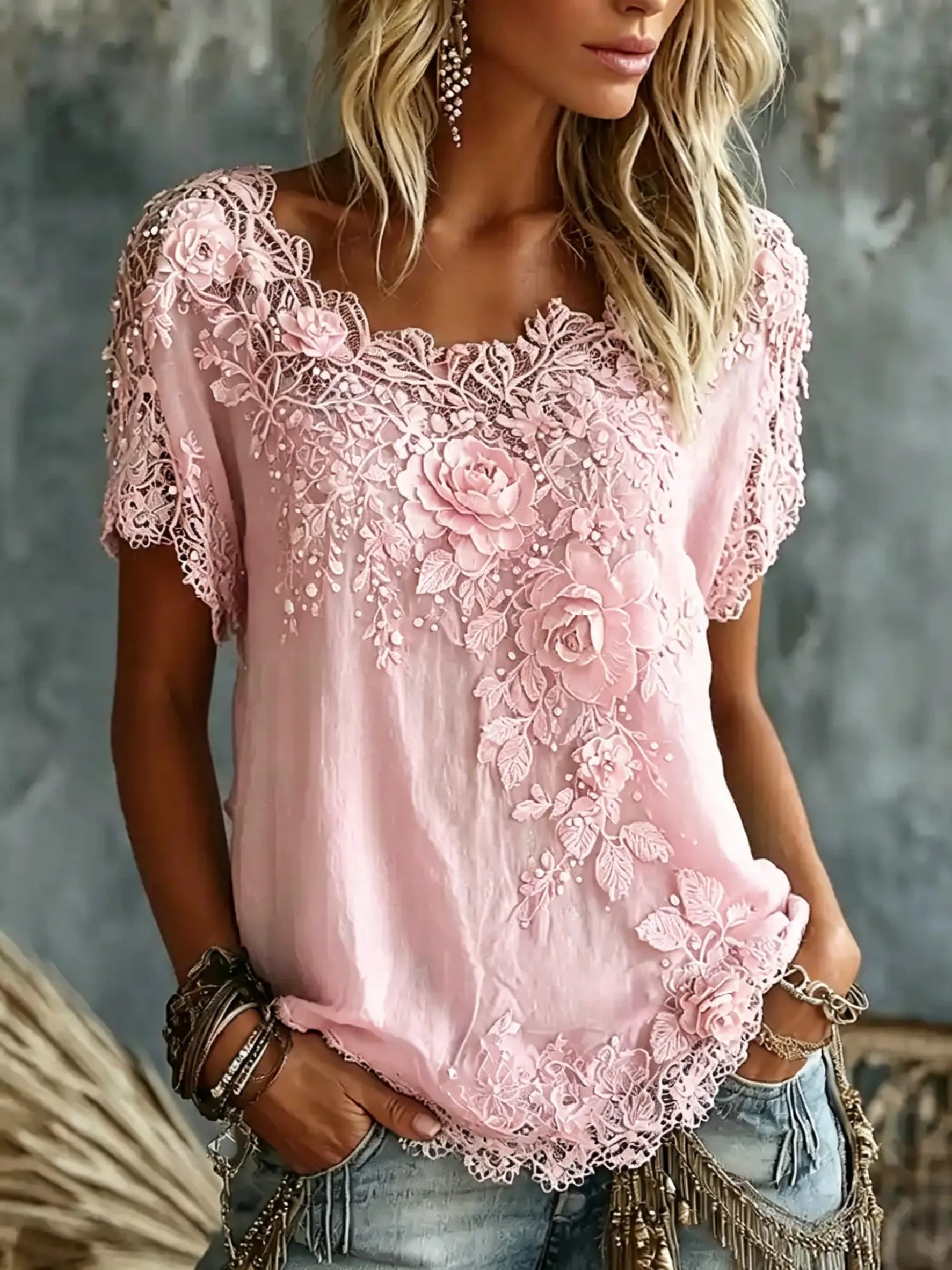 Patrizia | Blusa Floreale Elegante