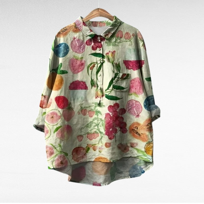 Ottavia | Blusa Estiva Elegante in Lino