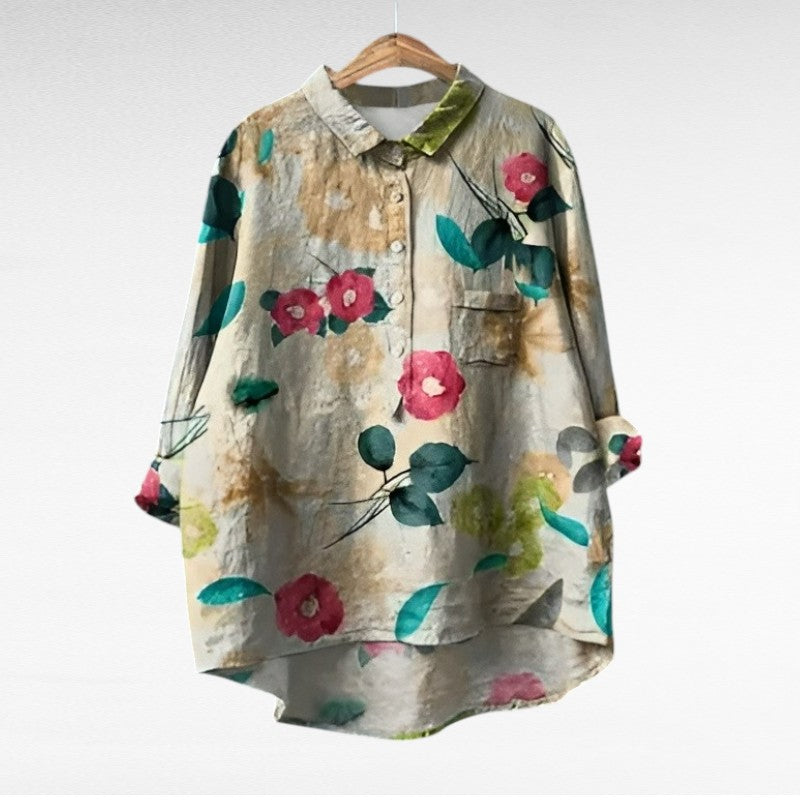 Ottavia | Blusa Estiva Elegante in Lino