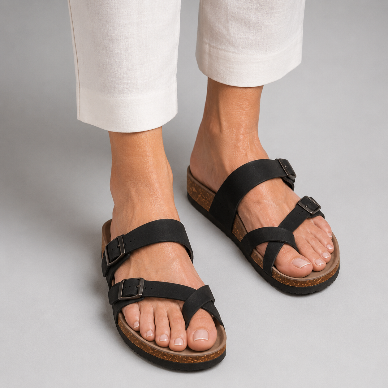 Velia | Sandali Classici Regolabili