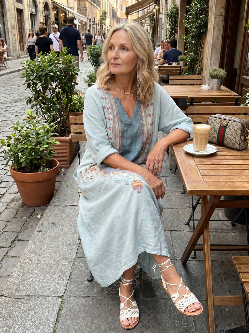 Vanessa | Abito Oversize Ricamato