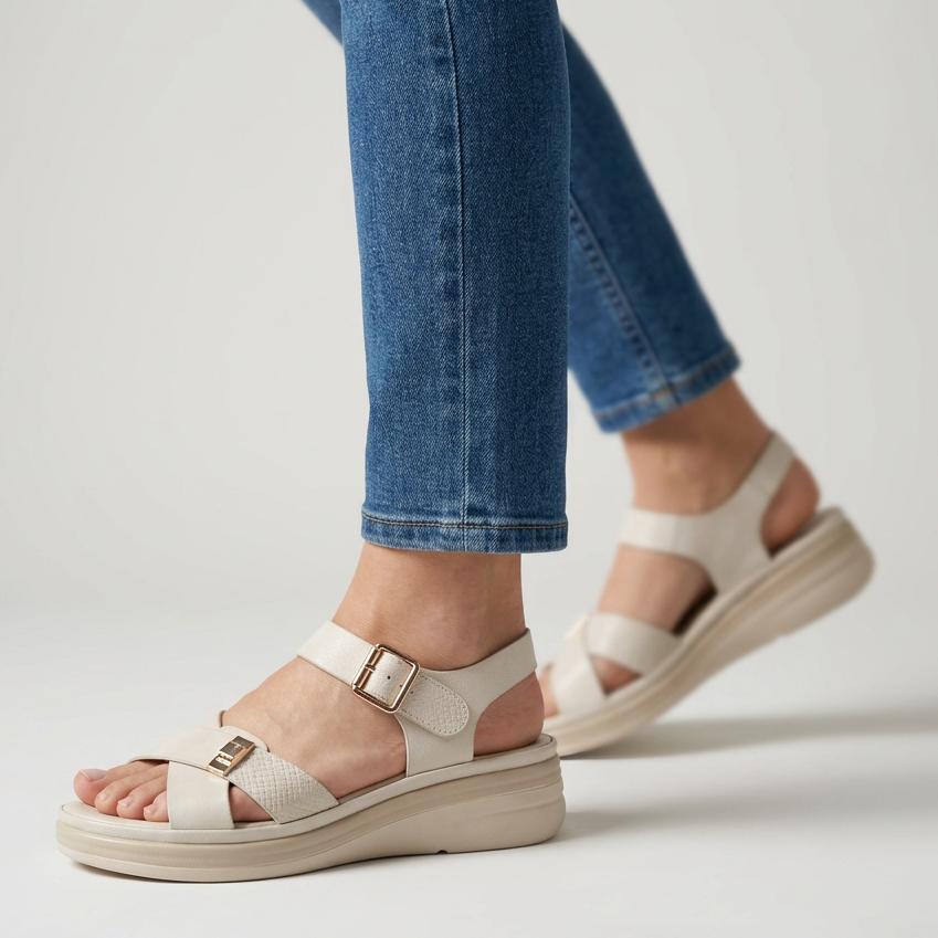 Celeste | Sandali Comfort Naturale