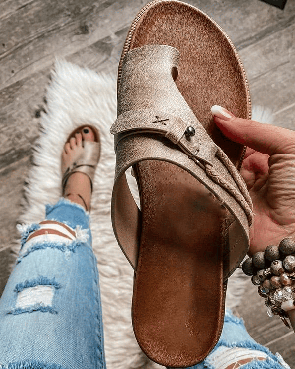 Delia | Sandali Comfort Naturale