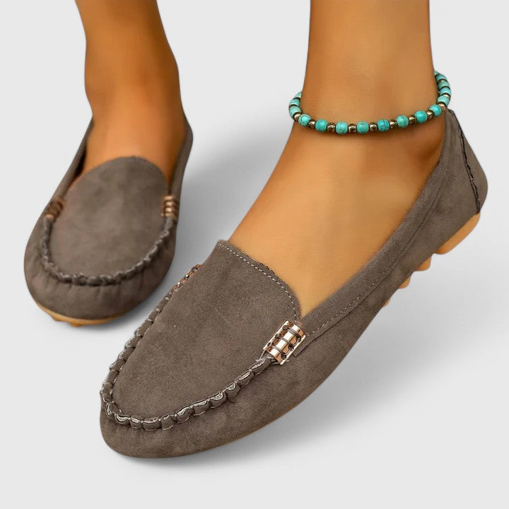 Noella | Mocassini Slip-On con Dettaglio Metallico