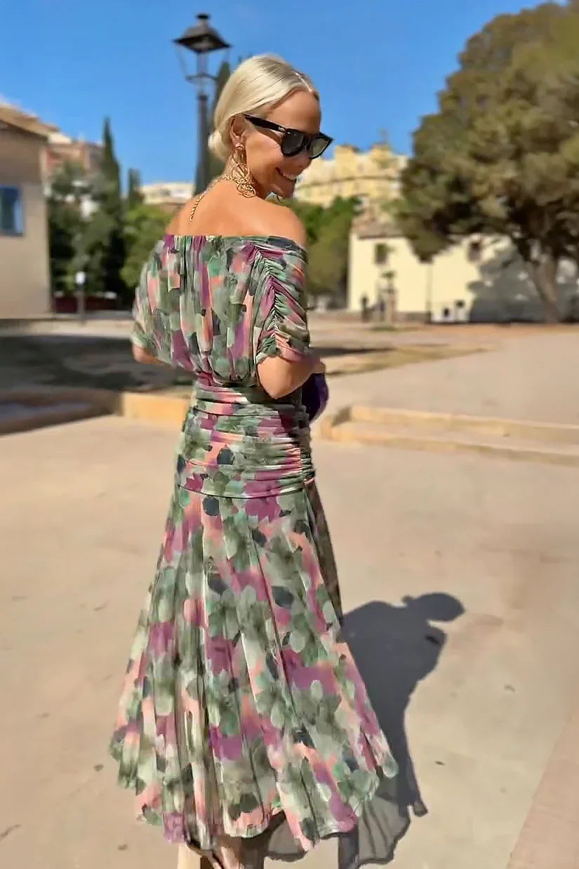 Carmelina | Abito Elegante con Scollo a V