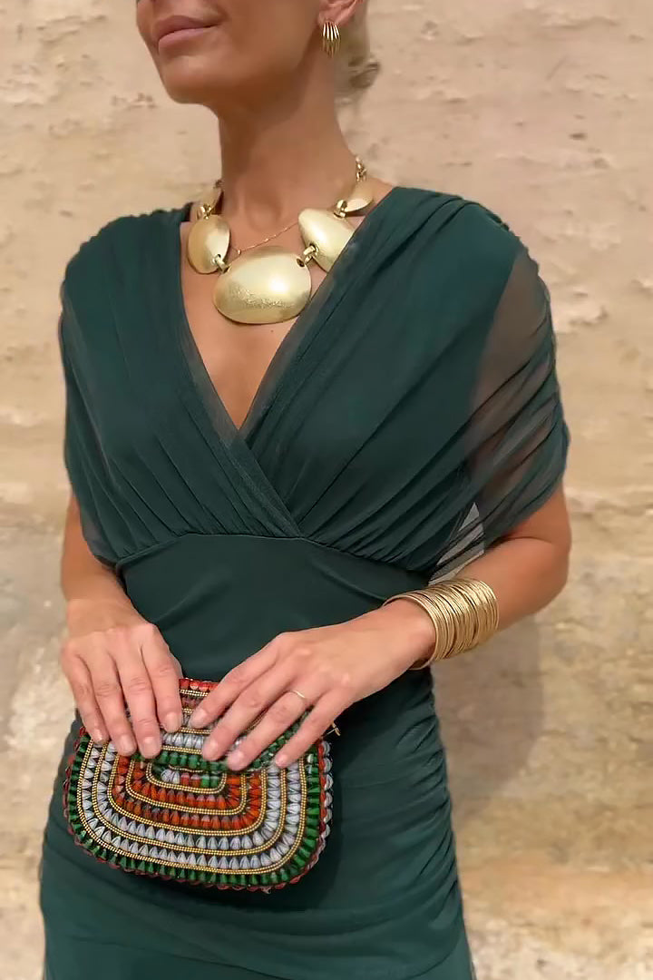 Carmelina | Abito Elegante con Scollo a V