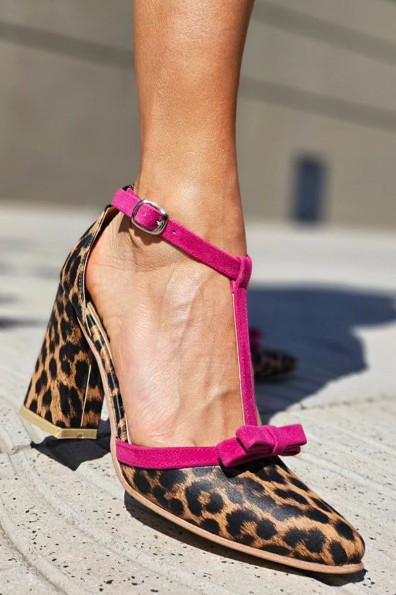 Ivana | Décolleté Animalier con Tacco
